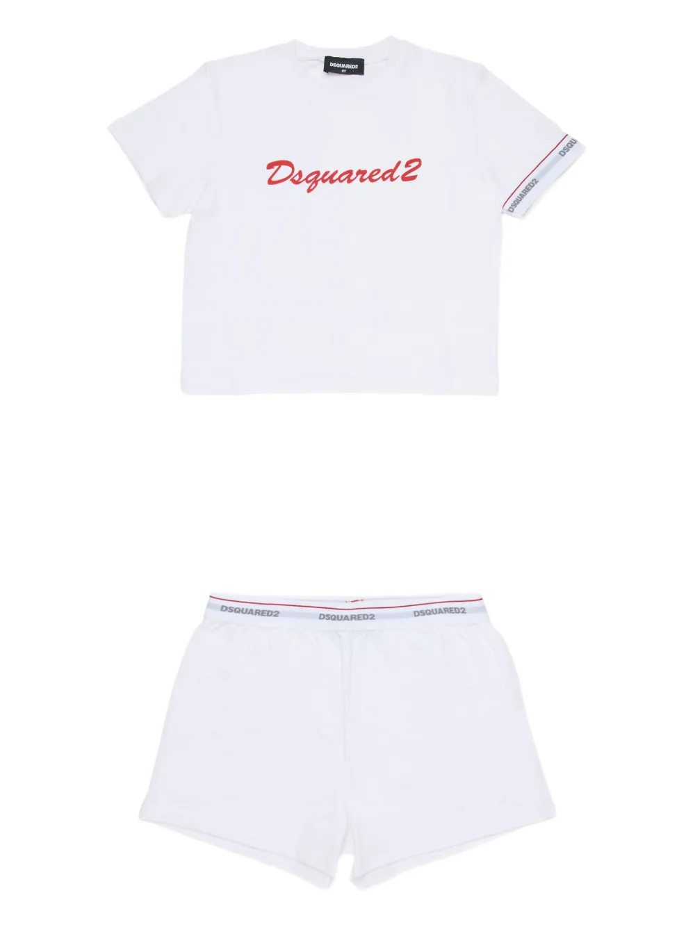 Пижама с логотипом Dsquared2 Kids, белый
Пижама с логотипом Dsquared2 Kids, белый