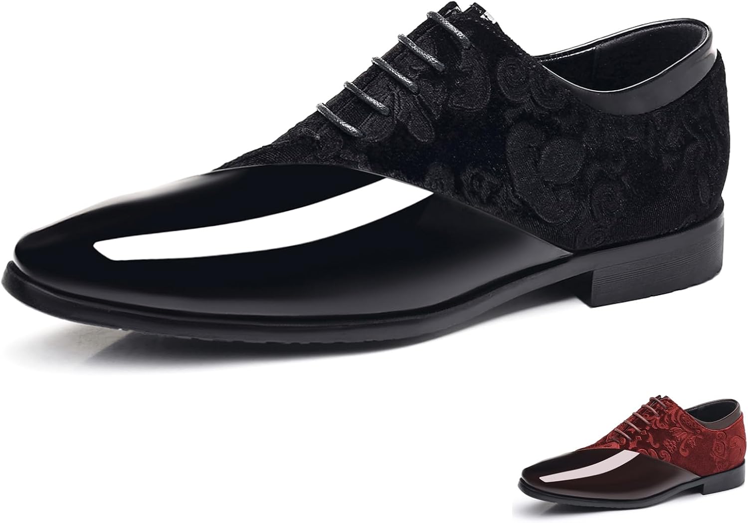 Мужские туфли OXNEUHG на шнуровке из лакированного бархата, классические винтажные с закрытым носком, низкие оксфорды Caden, деловые, на выпускной, свадебные и официальные, черный
Мужские туфли OXNEUHG на шнуровке из лакированного бархата, классические винтажные с закрытым носком, низкие оксфорды Caden, деловые, на выпускной, свадебные и официальные, черный