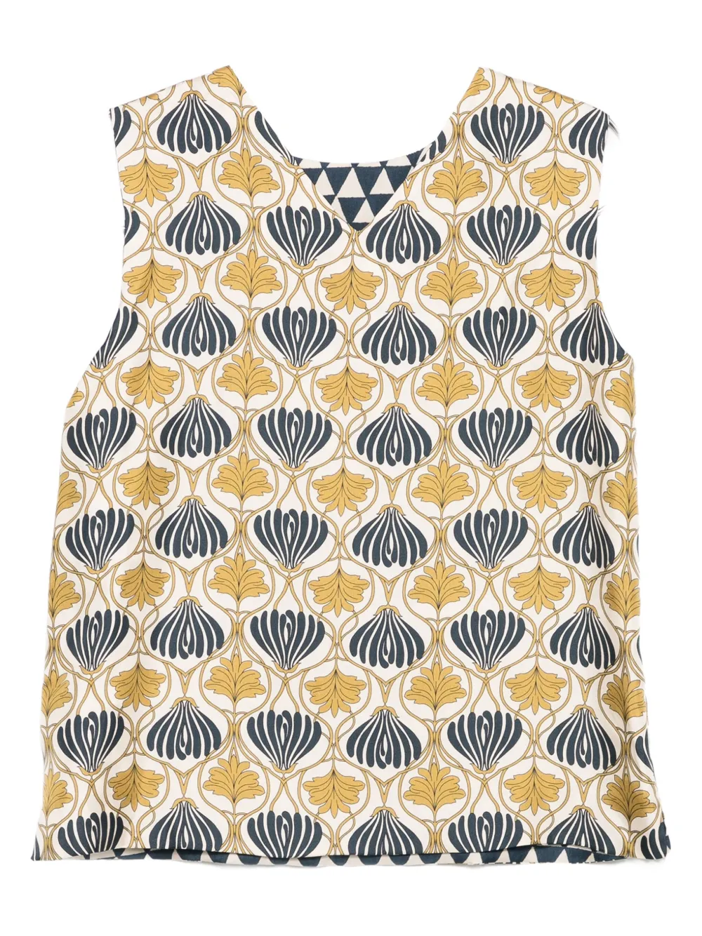 Двусторонний топ с принтом MAX MARA, нейтральный
Двусторонний топ с принтом MAX MARA, нейтральный