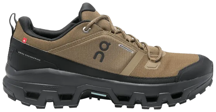 Кроссовки ON Cloudrock Low Waterproof 'Hunter Black', загар
Кроссовки ON Cloudrock Low Waterproof 'Hunter Black', загар