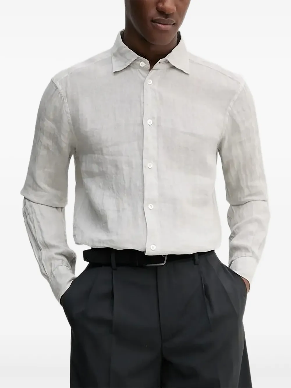 Льняная рубашка с длинным рукавом Barena, серый
Льняная рубашка с длинным рукавом Barena, серый