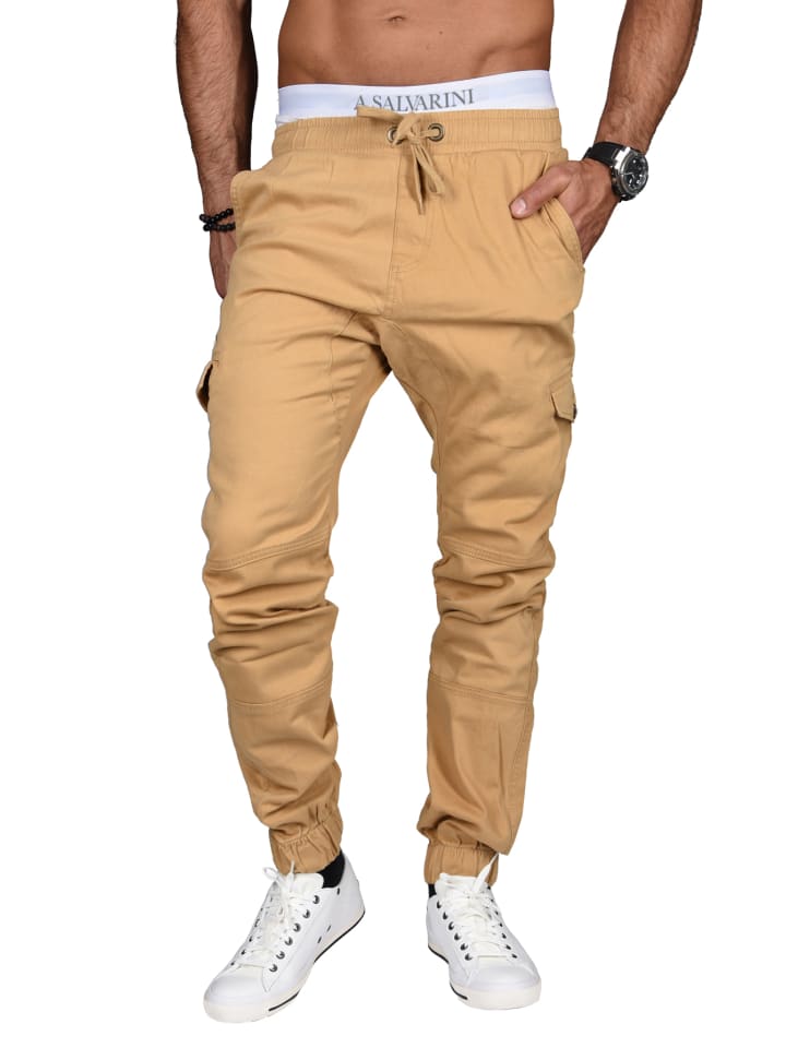 Брюки-Карго Alessandro Salvarini, бежевый 
Брюки-Карго Alessandro Salvarini, бежевый