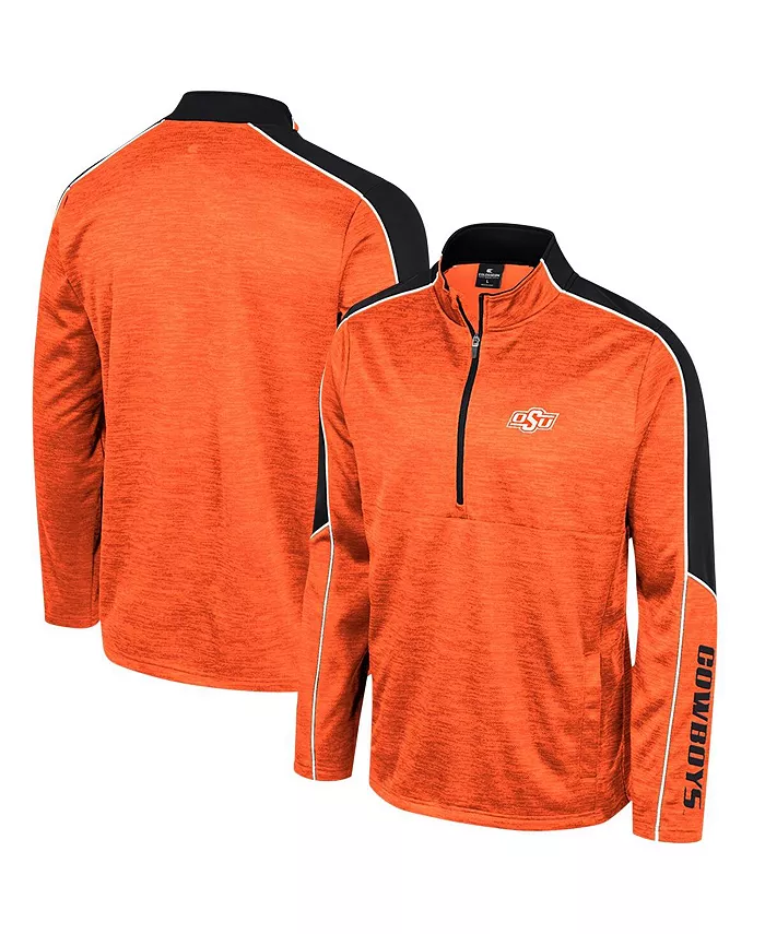 Мужская оранжевая куртка Oklahoma State Cowboys Marled Half Zip Colosseum
Мужская оранжевая куртка Oklahoma State Cowboys Marled Half Zip Colosseum
