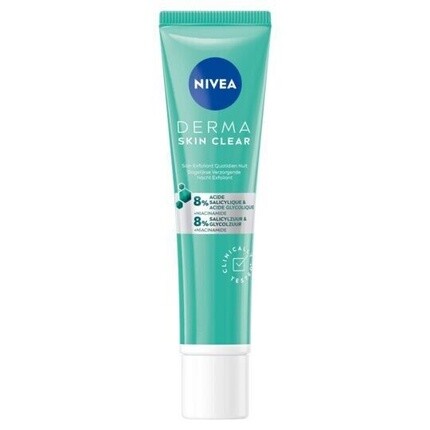 Отшелушивающее средство для ухода за лицом Daily Night Derma Skin Clear 40 мл, Nivea
Отшелушивающее средство для ухода за лицом Daily Night Derma Skin Clear 40 мл, Nivea