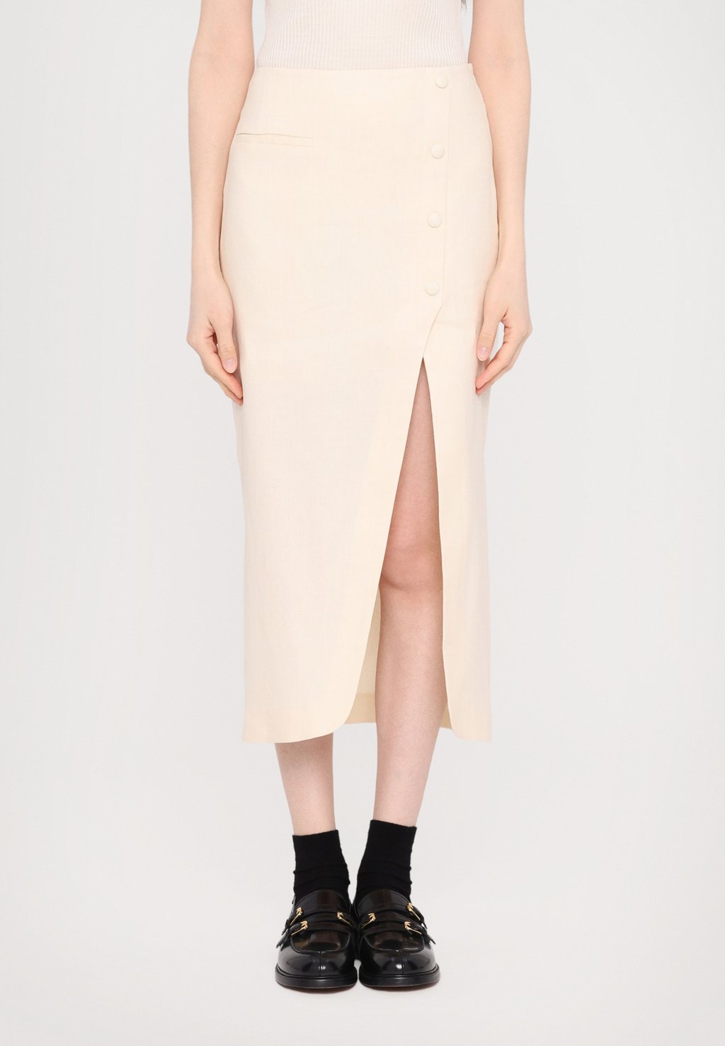 Юбка-карандаш JUPE sandro, молочный
Юбка-карандаш JUPE sandro, молочный