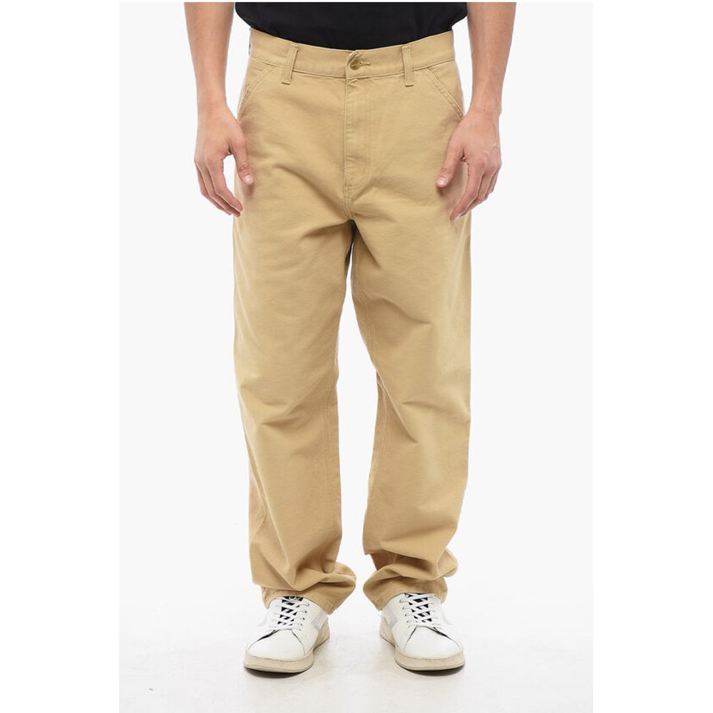 Брюки с одним коленом из органического хлопка с обычной талией Carhartt Wip, Beige
Брюки с одним коленом из органического хлопка с обычной талией Carhartt Wip, Beige