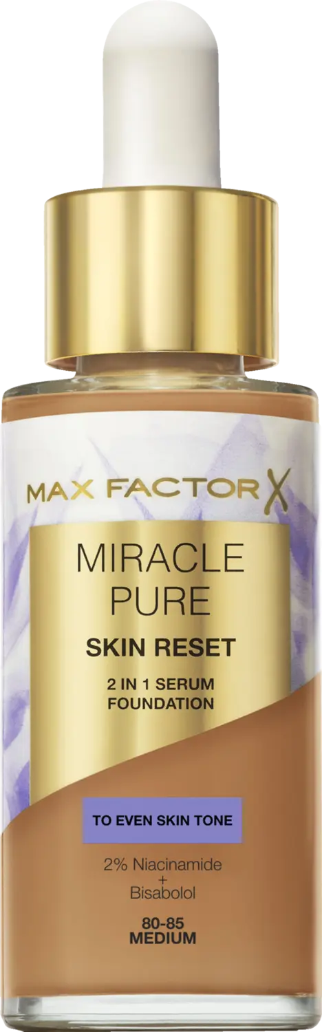 Тональный крем Max Factor Miracle Pure Skin Reset Foundation 80-85 medium
Тональный крем Max Factor Miracle Pure Skin Reset Foundation 80-85 medium