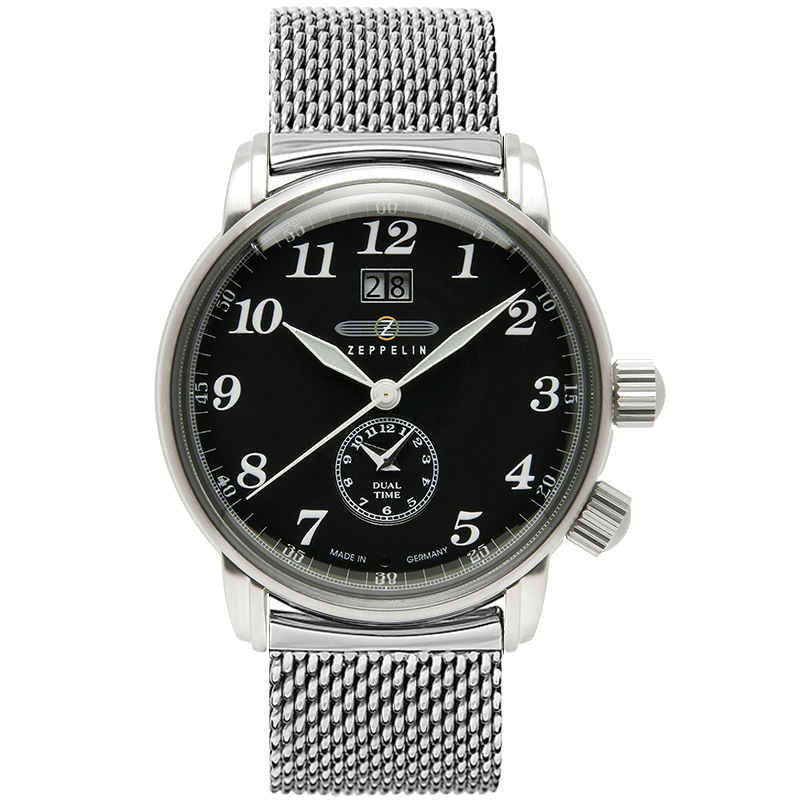 ZEPPELIN Часы Piaget Collection Quartz Movement Men's Watch Watch 42 Black Dial Stainless Steel Watchband, 7644M-2
ZEPPELIN Часы Piaget Collection Quartz Movement Men's Watch Watch 42 Black Dial Stainless Steel Watchband, 7644M-2