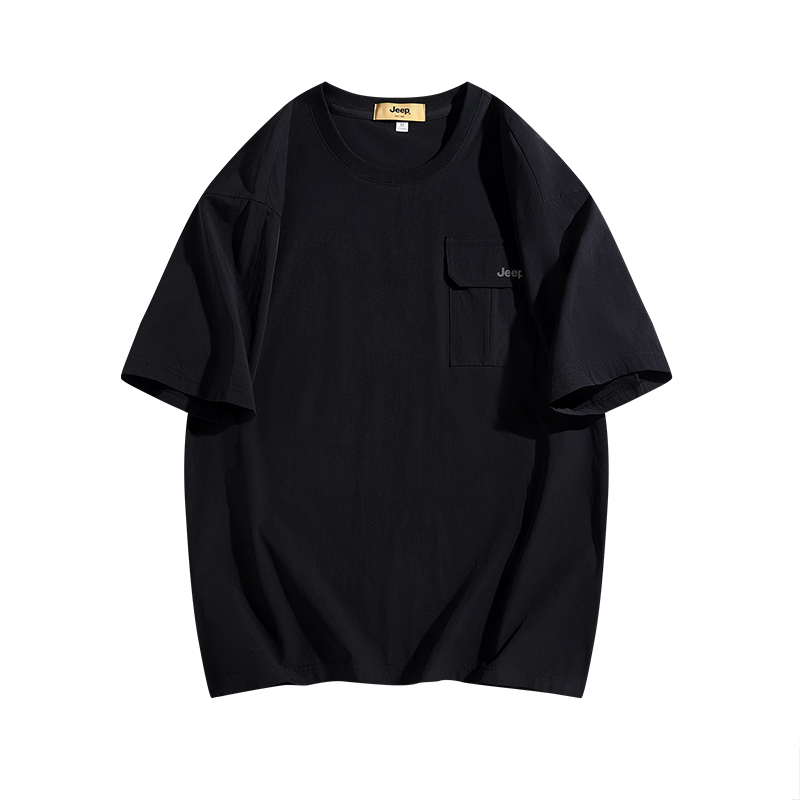 Футболка с коротким рукавом унисекс Jeep, черный
Футболка с коротким рукавом унисекс Jeep, черный