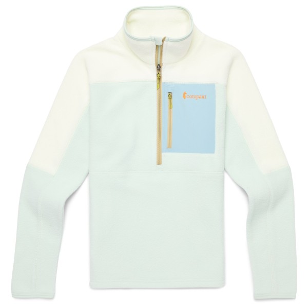 Женская флисовая куртка-брусок из абразо с полумолнией - флисовый пуловер Cotopaxi, Dew Foam
Женская флисовая куртка-брусок из абразо с полумолнией - флисовый пуловер Cotopaxi, Dew Foam