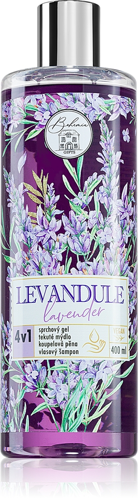Гель для мытья тела и волос Flower Line «четыре в одном» с ароматом лаванды Bohemia Gifts & Cosmetics, 400 мл
Гель для мытья тела и волос Flower Line «четыре в одном» с ароматом лаванды Bohemia Gifts & Cosmetics, 400 мл