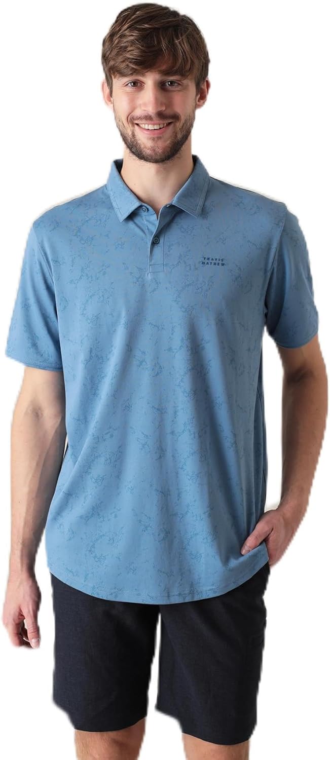 Мужская поло-рубашка TravisMathew с коротким рукавом (с мраморным принтом) / для гольфа / 1MAA266JV Travis Mathew
Мужская поло-рубашка TravisMathew с коротким рукавом (с мраморным принтом) / для гольфа / 1MAA266JV Travis Mathew