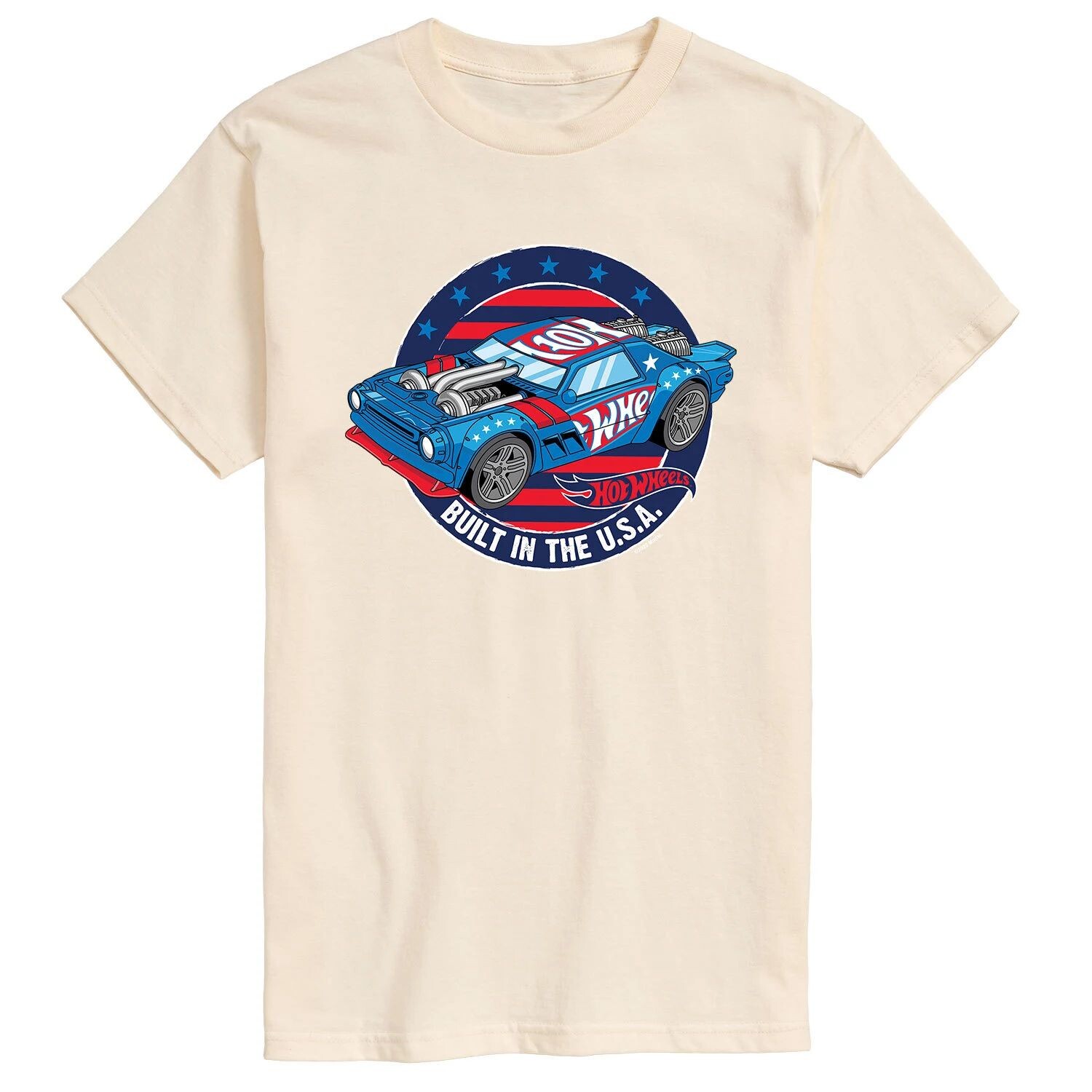 Мужская футболка Hot Wheels, построенная в США Licensed Character
Мужская футболка Hot Wheels, построенная в США Licensed Character
