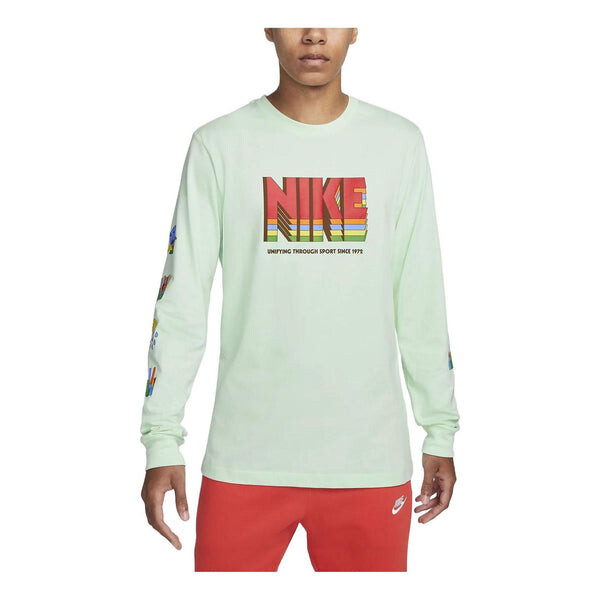 Футболка спортивная одежда футболка с длинным рукавом Nike, зеленый
Футболка спортивная одежда футболка с длинным рукавом Nike, зеленый