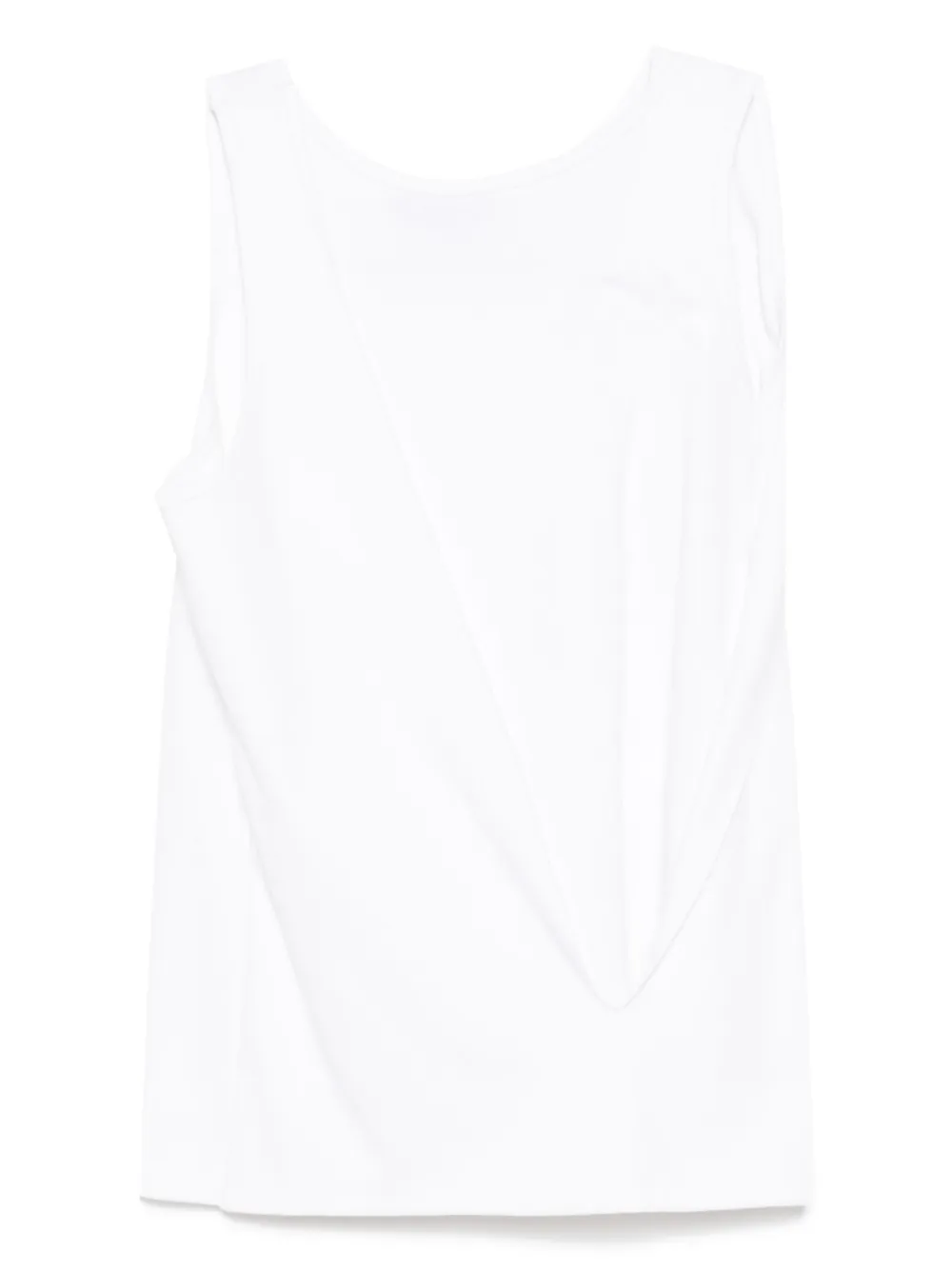 Драпированный топ без рукавов Moohong, белый
Драпированный топ без рукавов Moohong, белый