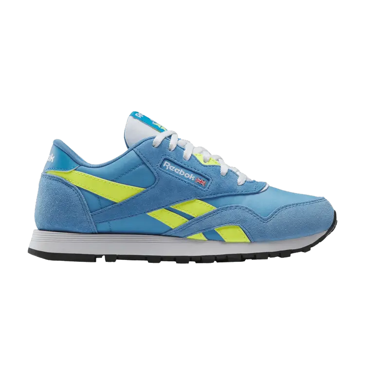 Кроссовки Reebok Classic Nylon Big Kid 'Essential Blue Solar Acid Yellow', синий
Кроссовки Reebok Classic Nylon Big Kid 'Essential Blue Solar Acid Yellow', синий