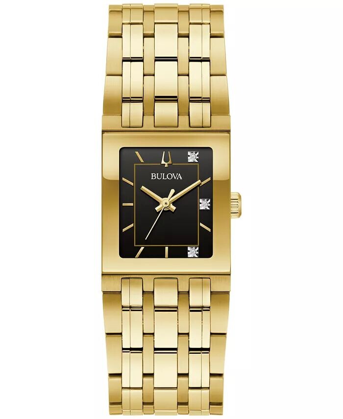 Женские часы Marc Anthony Modern Quadra Diamond Accent, золотистый браслет из нержавеющей стали, 21 мм Bulova, золото
Женские часы Marc Anthony Modern Quadra Diamond Accent, золотистый браслет из нержавеющей стали, 21 мм Bulova, золото