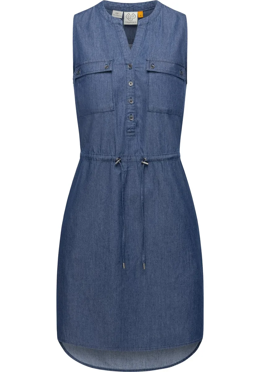 Платье-рубашка в стиле рэгвир "Roisin Denim", стильное летнее платье с завязывающимся ремешком Ragwear, джинсовый
Платье-рубашка в стиле рэгвир "Roisin Denim", стильное летнее платье с завязывающимся ремешком Ragwear, джинсовый