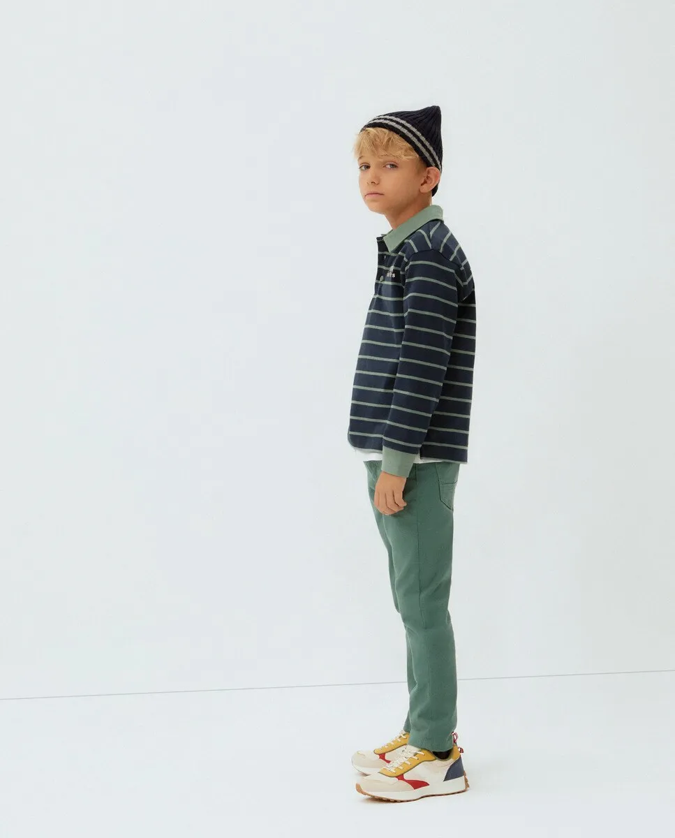 Брюки для мальчика с пятью карманами Kids El Corte Inglés, цвет Verde Pato
Брюки для мальчика с пятью карманами Kids El Corte Inglés, цвет Verde Pato