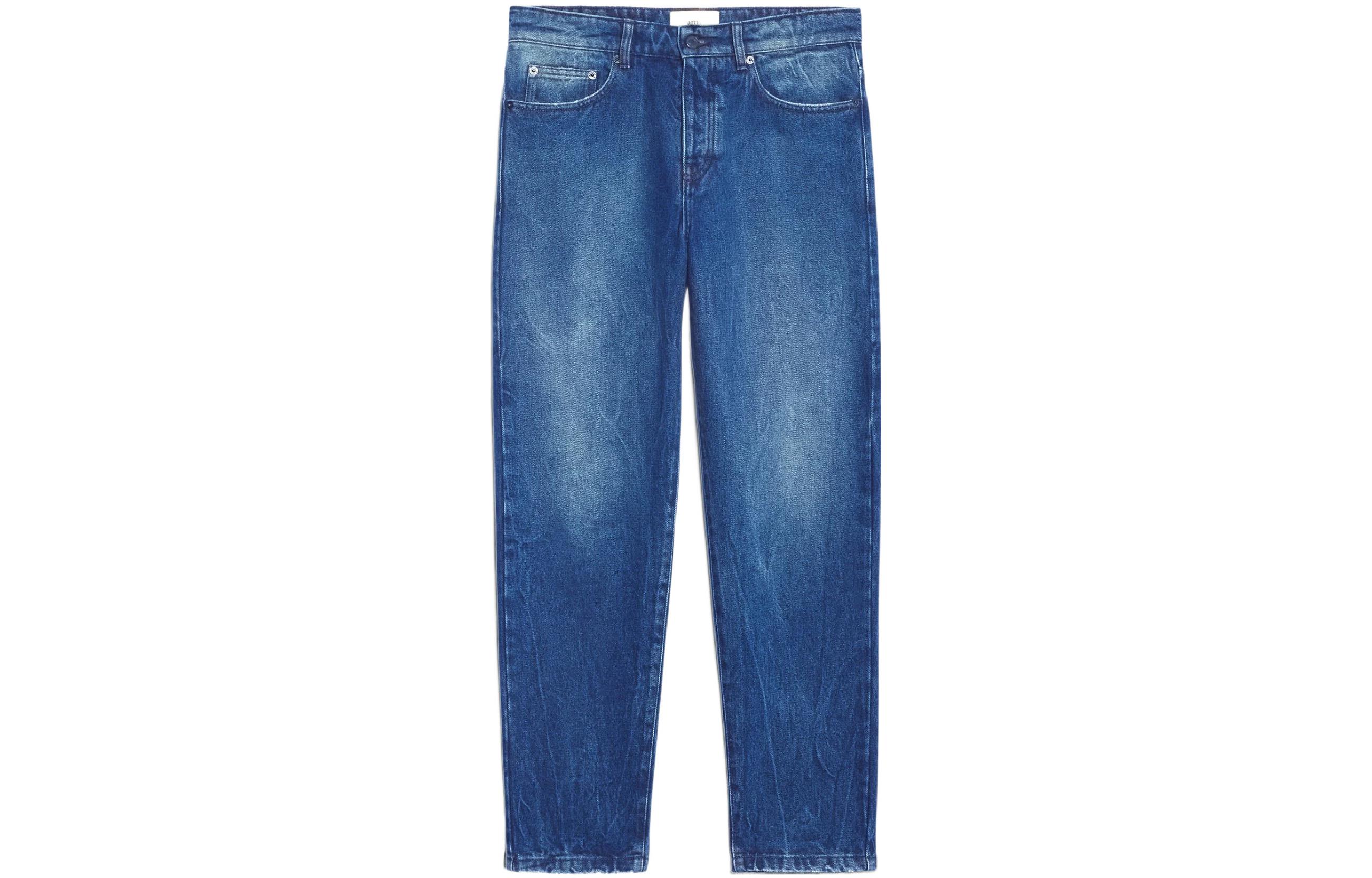 Джинсы Ami Mid Rise Straight Leg AMIPARIS, прямые, средняя посадка, синие
Джинсы Ami Mid Rise Straight Leg AMIPARIS, прямые, средняя посадка, синие