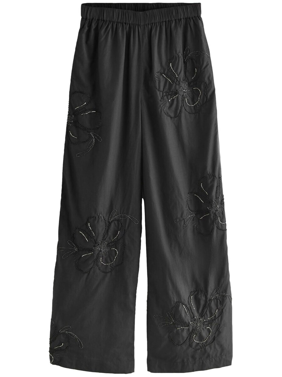 Тканевые брюки Next Wide leg Pants, черный
Тканевые брюки Next Wide leg Pants, черный