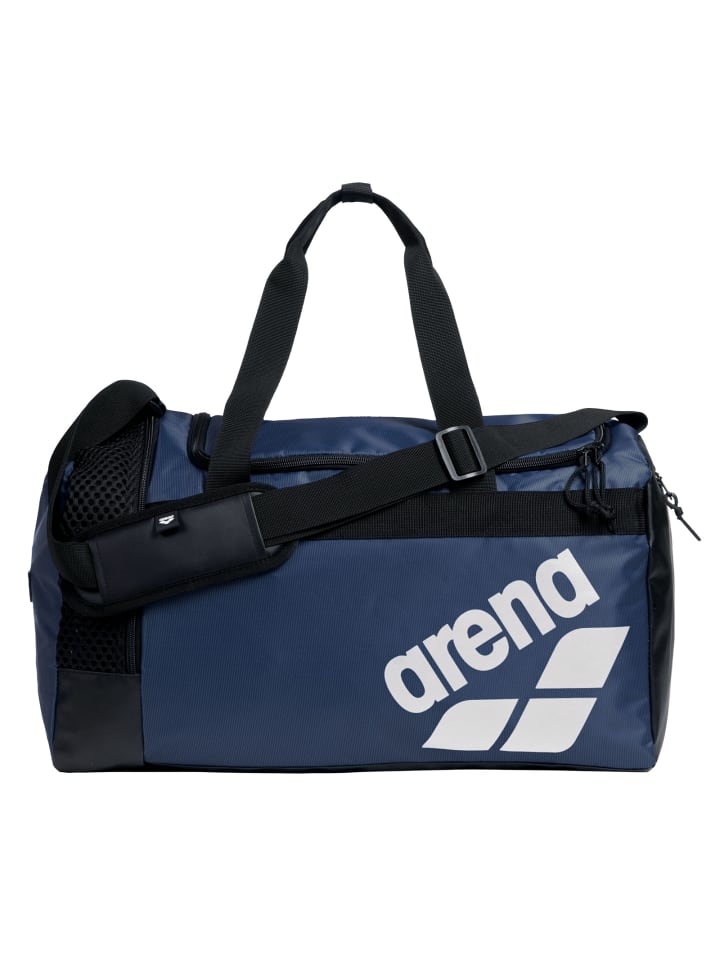 Спортивная сумка темно-синего цвета Arena
Спортивная сумка темно-синего цвета Arena