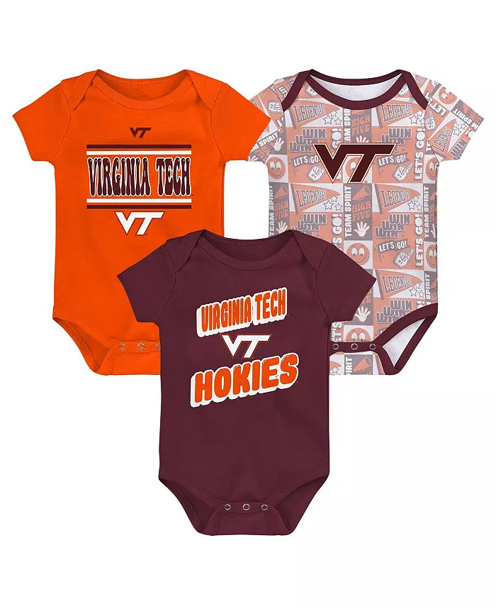 Новорожденный бордовый боди Virginia Tech Hokies Sunday Comics, набор из 3 штук Outerstuff
Новорожденный бордовый боди Virginia Tech Hokies Sunday Comics, набор из 3 штук Outerstuff