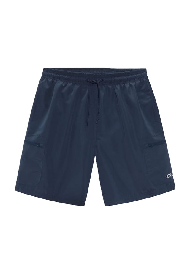 Шорты бикини Malcom с быстросохнущими карманами S.Oliver, синий 
Шорты бикини Malcom с быстросохнущими карманами S.Oliver, синий