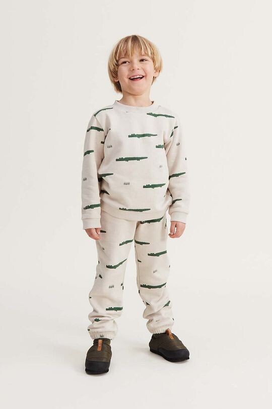 Детская хлопковая толстовка Liewood, бежевый 
Детская хлопковая толстовка Liewood, бежевый