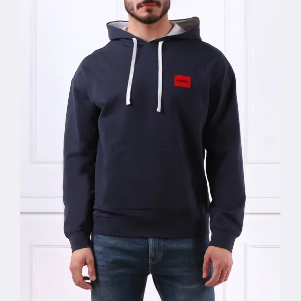 Толстовка классического кроя с логотипом Hugo, синий
Толстовка классического кроя с логотипом Hugo, синий