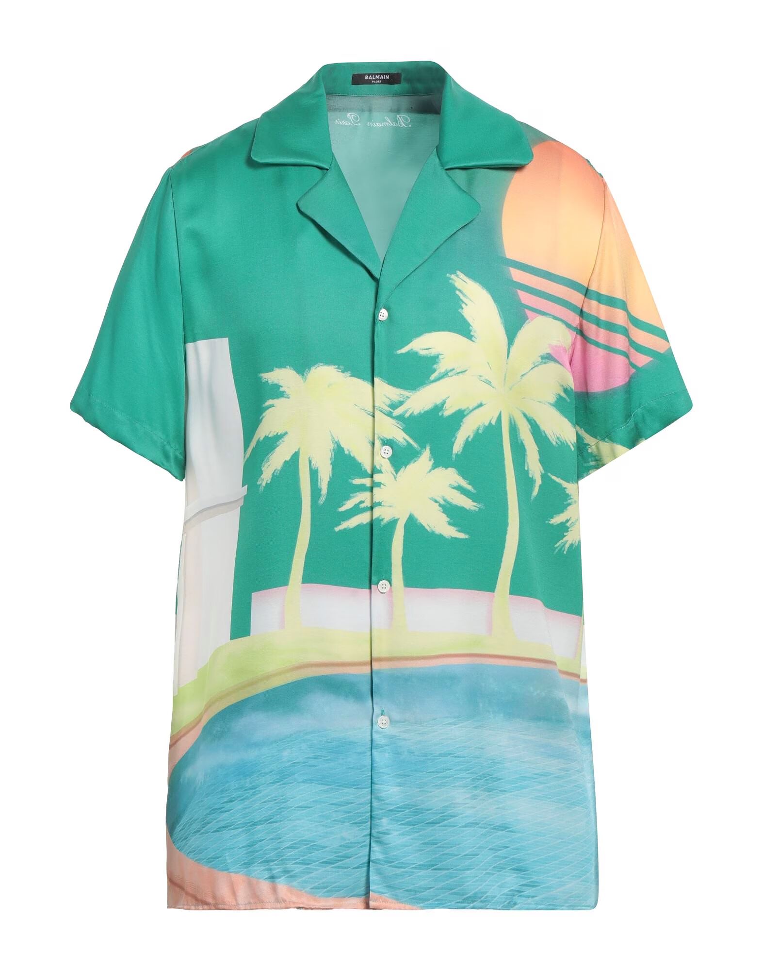 Рубашка Balmain, зеленый
Рубашка Balmain, зеленый