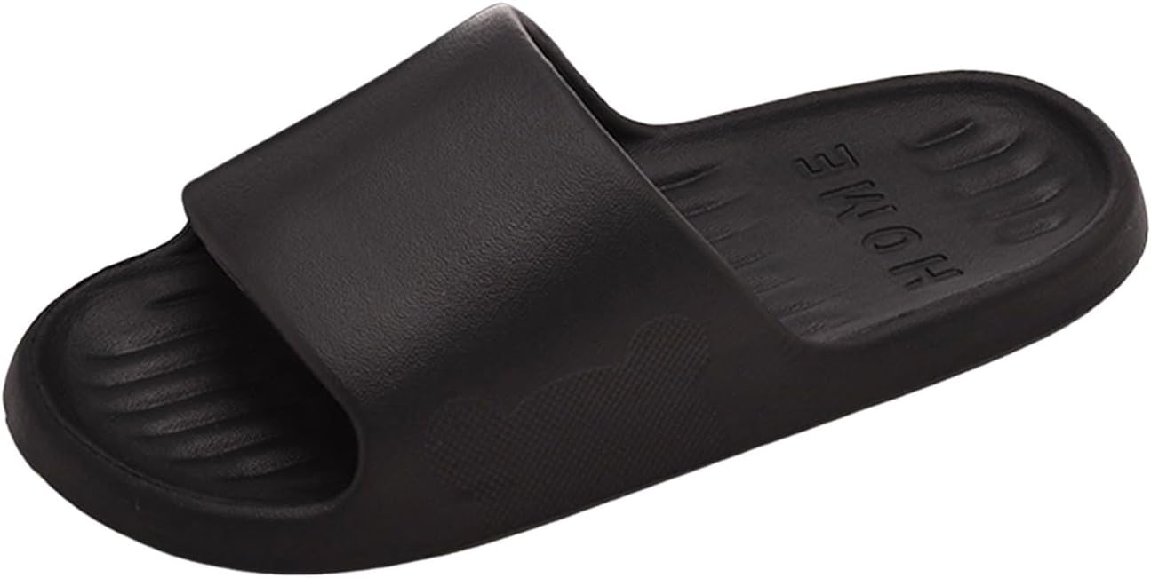 Тапочки для женщин и мужчин для дома и ванной, для душа, с противоскользящей толстой подошвой, облачные пляжные летние шлепанцы для улицы Generic, черный
Тапочки для женщин и мужчин для дома и ванной, для душа, с противоскользящей толстой подошвой, облачные пляжные летние шлепанцы для улицы Generic, черный