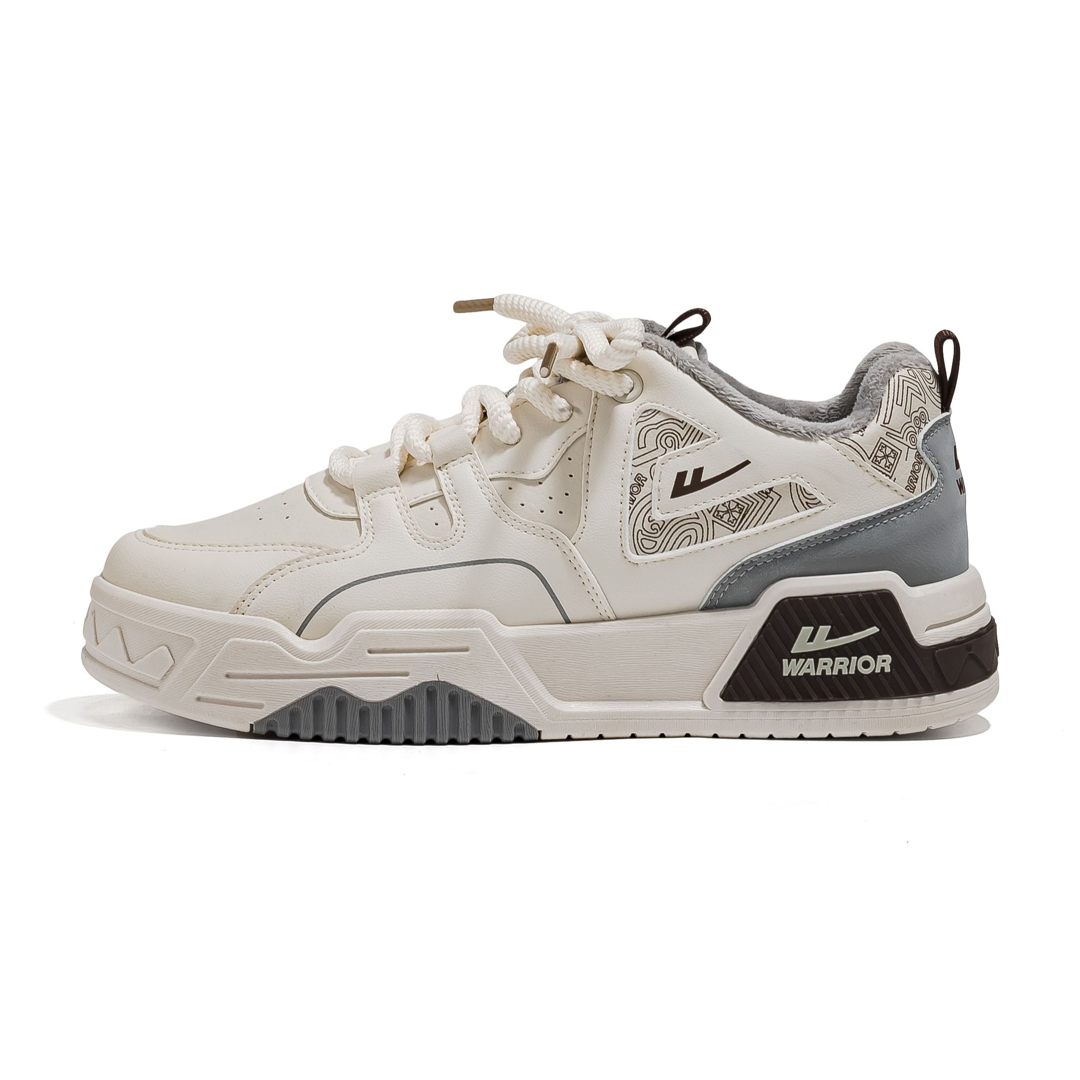 WARRIOR Низкие скейтерские кроссовки мужские белый темно-синий
WARRIOR Низкие скейтерские кроссовки мужские белый темно-синий