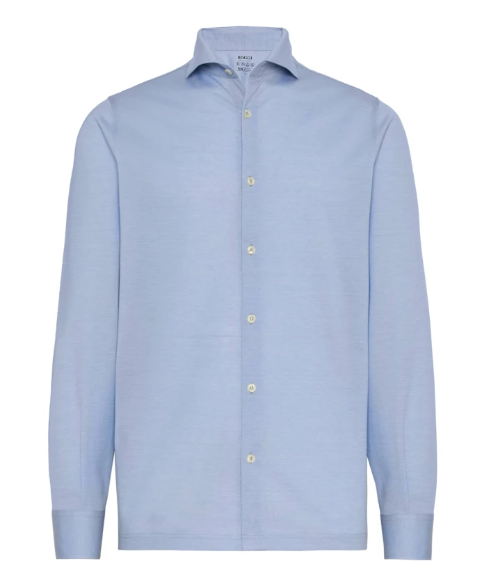 Рубашка Поло приталенного кроя из ткани фило ди скозия пике Boggi Milano, синий
Рубашка Поло приталенного кроя из ткани фило ди скозия пике Boggi Milano, синий