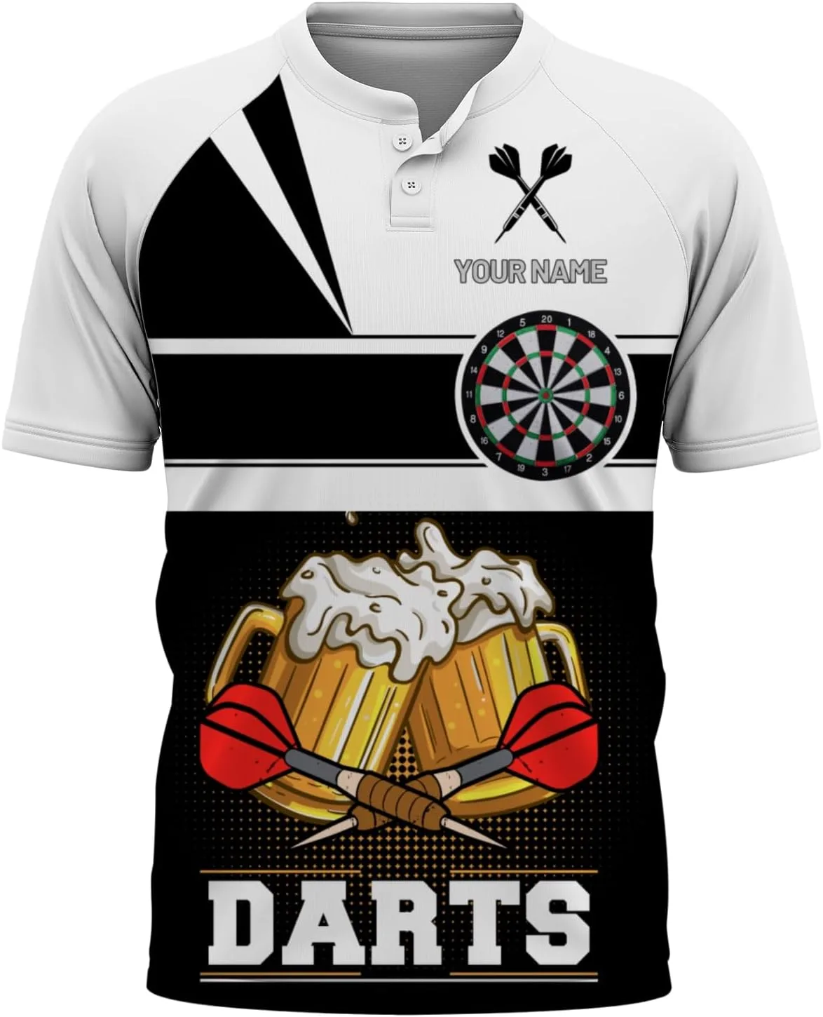 Футболка Dart с именной вышивкой для мужчин SYMUCHAT
Футболка Dart с именной вышивкой для мужчин SYMUCHAT