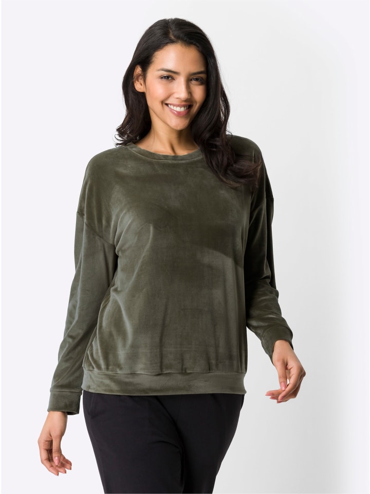 Рубашка с длинными рукавами цвета хаки Sieh an!
Рубашка с длинными рукавами цвета хаки Sieh an!