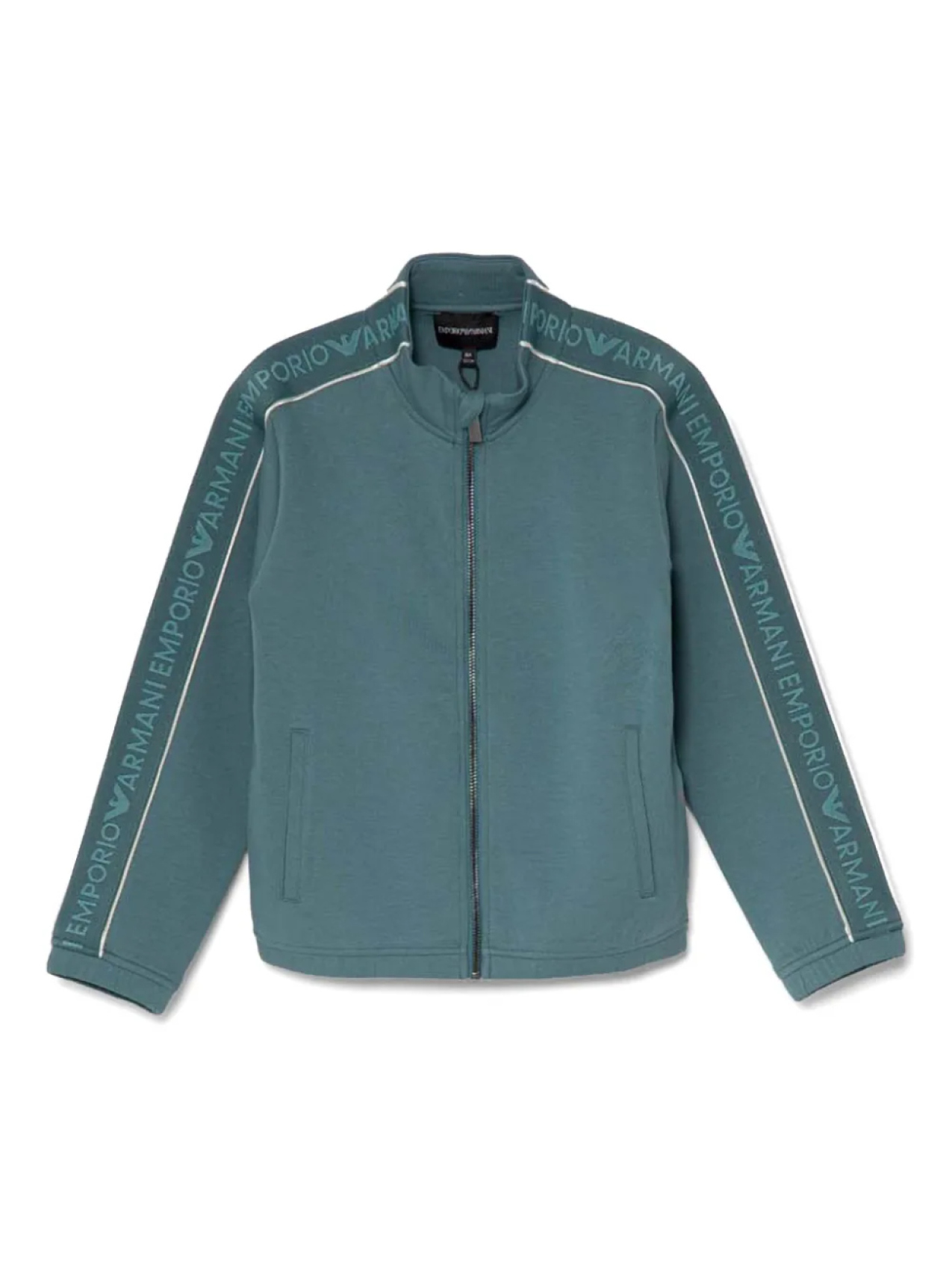 Толстовка на молнии Emporio Armani, зеленый
Толстовка на молнии Emporio Armani, зеленый