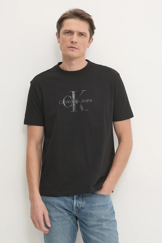 Хлопковая футболка Calvin Klein Jeans, черный
Хлопковая футболка Calvin Klein Jeans, черный