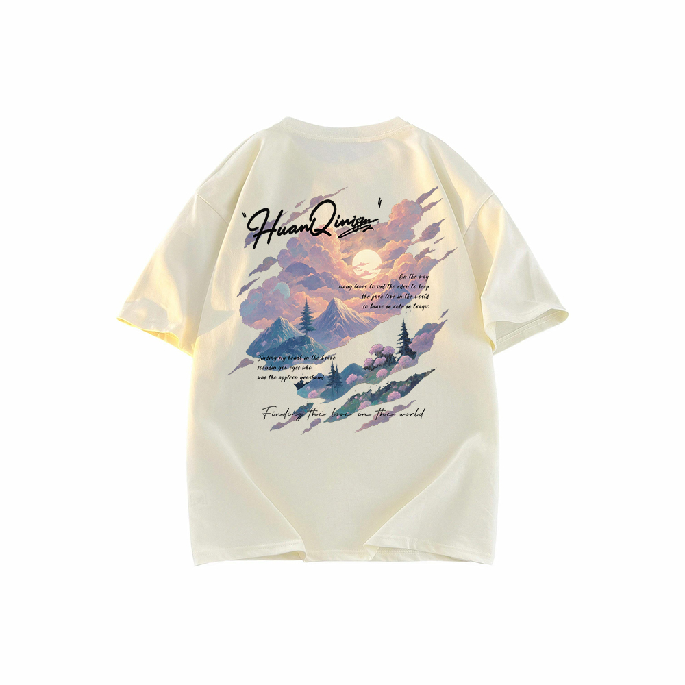 Футболка унисекс HUANQIU, Creamy Apricot
Футболка унисекс HUANQIU, Creamy Apricot