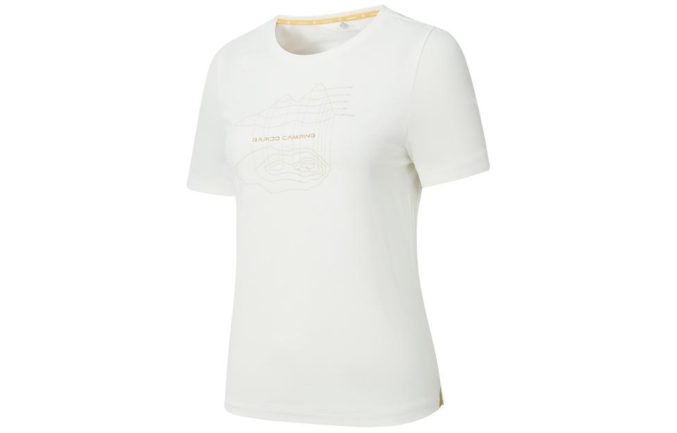 Женские футболки с круглым вырезом, умеренно прямой крой Rapido, белый
Женские футболки с круглым вырезом, умеренно прямой крой Rapido, белый