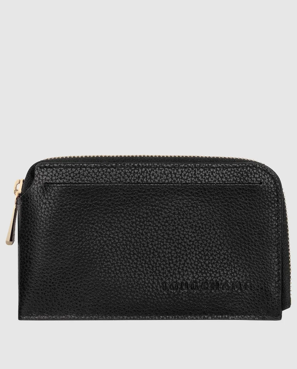 Женская визитница Le Foulonné Longchamp, черный 
Женская визитница Le Foulonné Longchamp, черный