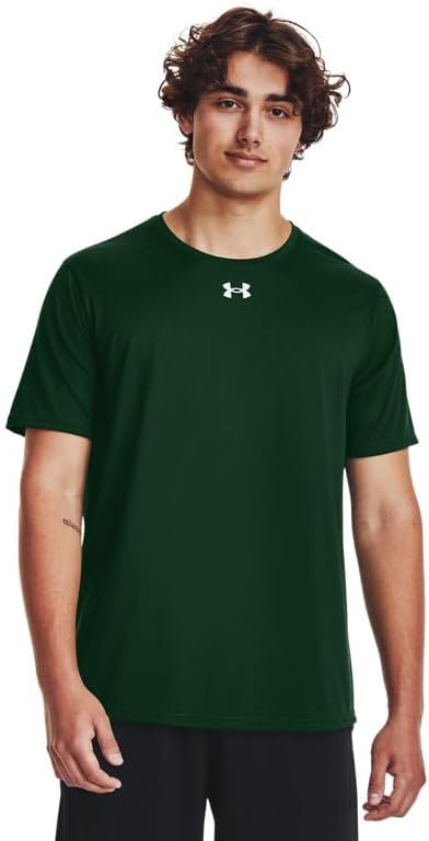 Мужская свободная футболка с коротким рукавом Under Armour Team Tech Cardinal, Forest Green/White, Белый, Мужская свободная футболка с коротким рукавом Under Armour Team Tech Cardinal, Forest Green/White
Мужская свободная футболка с коротким рукавом Under Armour Team Tech Cardinal, Forest Green/White, Белый, Мужская свободная футболка с коротким рукавом Under Armour Team Tech Cardinal, Forest Green/White