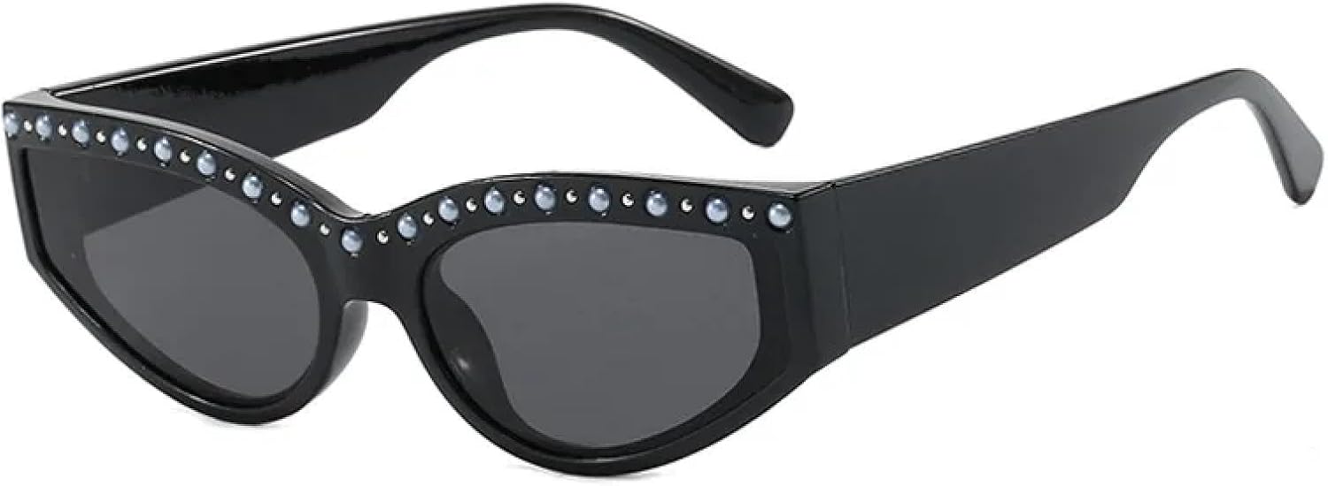 Модные солнцезащитные очки «кошачий глаз» с бриллиантами, женские, ретро, прозрачные, с защитой от УФ-излучения, мужские солнцезащитные очки с заклепками TKKTLLT, Black Black
Модные солнцезащитные очки «кошачий глаз» с бриллиантами, женские, ретро, прозрачные, с защитой от УФ-излучения, мужские солнцезащитные очки с заклепками TKKTLLT, Black Black