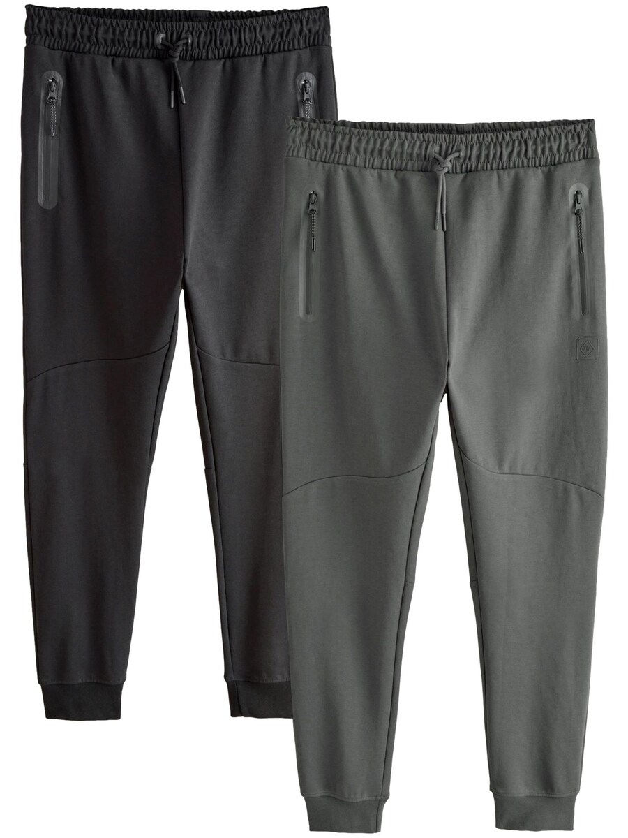 Зауженные брюки Next, темно-серый/черный
Зауженные брюки Next, темно-серый/черный