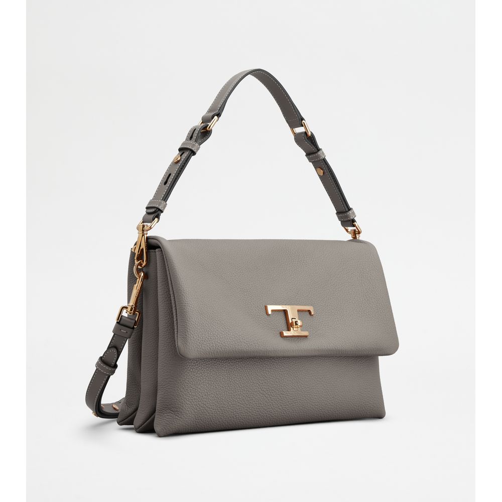 Сумка-клапан Timeless из кожи среднего размера TOD's, желтый
Сумка-клапан Timeless из кожи среднего размера TOD's, желтый