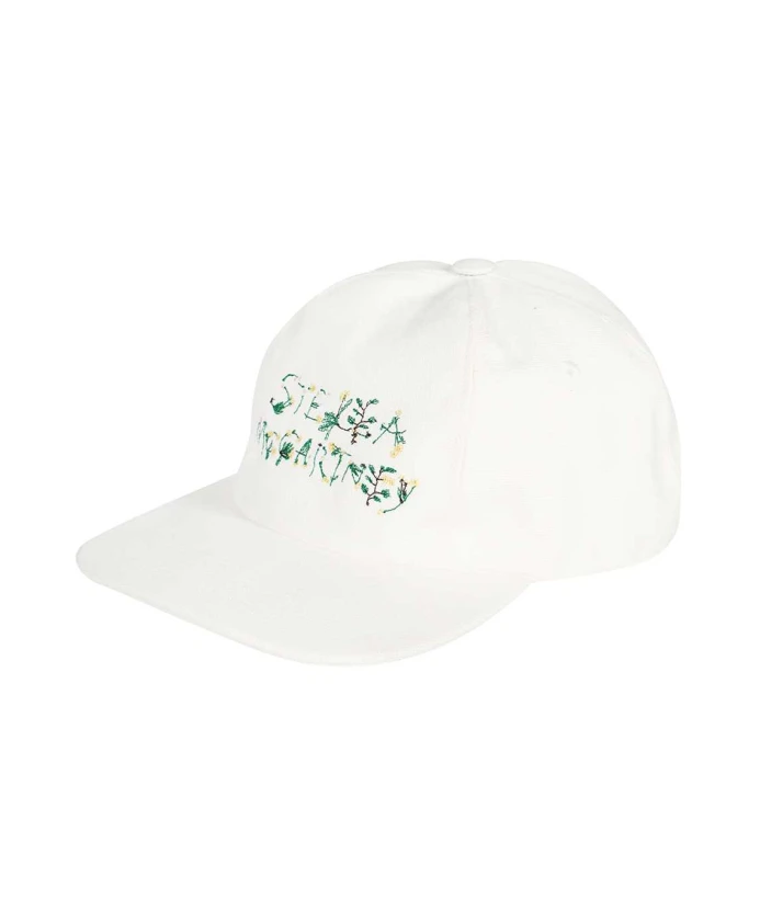 Хлопковая бейсболка с вышитым логотипом Stella Mccartney, белый
Хлопковая бейсболка с вышитым логотипом Stella Mccartney, белый