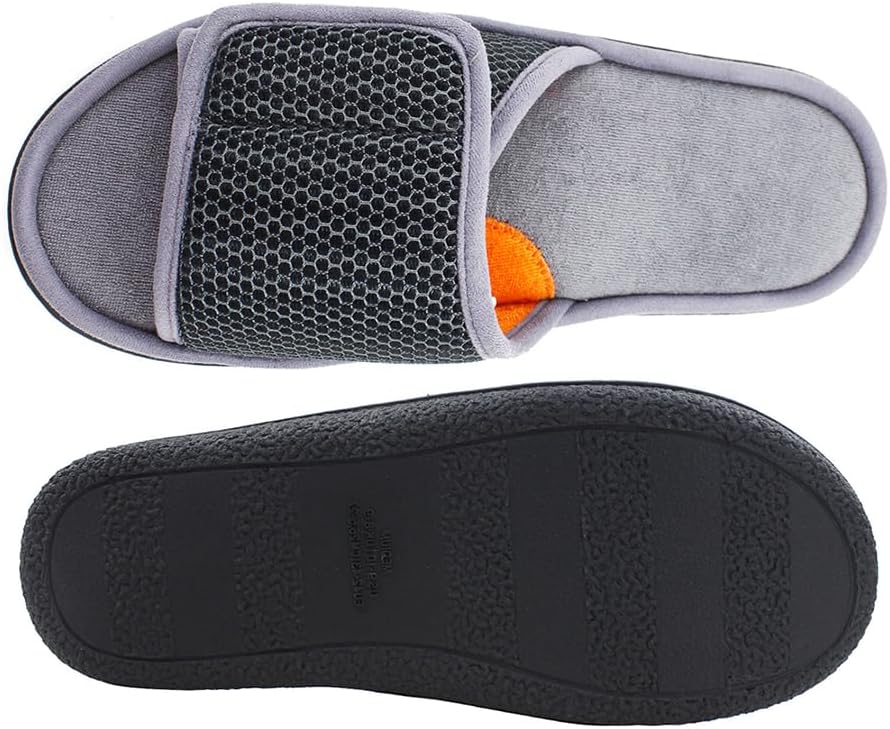 Домашние мужские тапочки Coral Velvet из хлопка с подошвой TPR, регулируемой стелькой с эффектом памяти, открытым носком, удобные для дома и улицы (Размер: EU 44/45, Цвет: черный) Yczhd
Домашние мужские тапочки Coral Velvet из хлопка с подошвой TPR, регулируемой стелькой с эффектом памяти, открытым носком, удобные для дома и улицы (Размер: EU 44/45, Цвет: черный) Yczhd