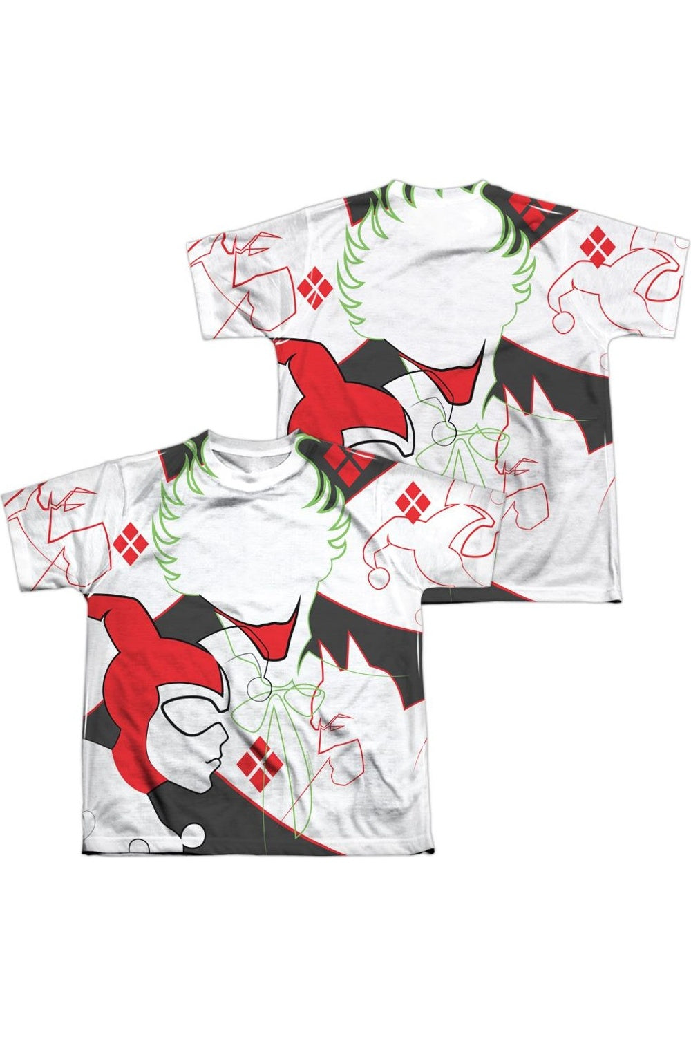 Футболка DC Comics с принтом Joker/Harley спереди и сзади, детская, короткий рукав Gildan, белый
Футболка DC Comics с принтом Joker/Harley спереди и сзади, детская, короткий рукав Gildan, белый