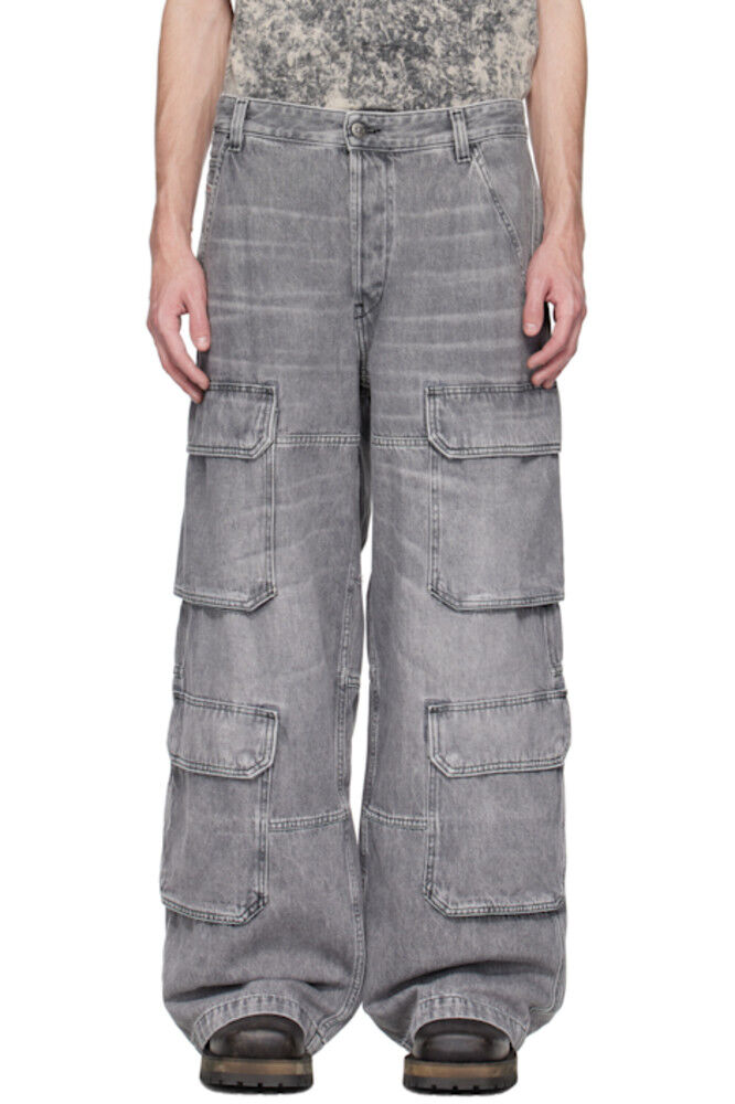 Серые свободные джинсы D-Touch Odcbe Diesel
Серые свободные джинсы D-Touch Odcbe Diesel