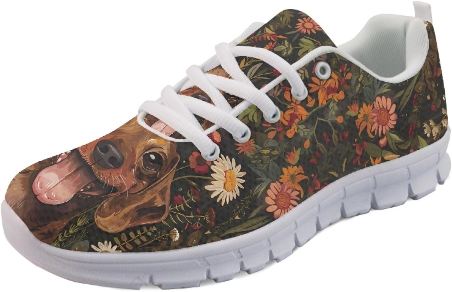 Легкие дышащие кроссовки Forchrinse с леопардовым принтом для ходьбы, спорта, тренажерного зала и бега для мужчин и женщин, Dachshund Flower
Легкие дышащие кроссовки Forchrinse с леопардовым принтом для ходьбы, спорта, тренажерного зала и бега для мужчин и женщин, Dachshund Flower